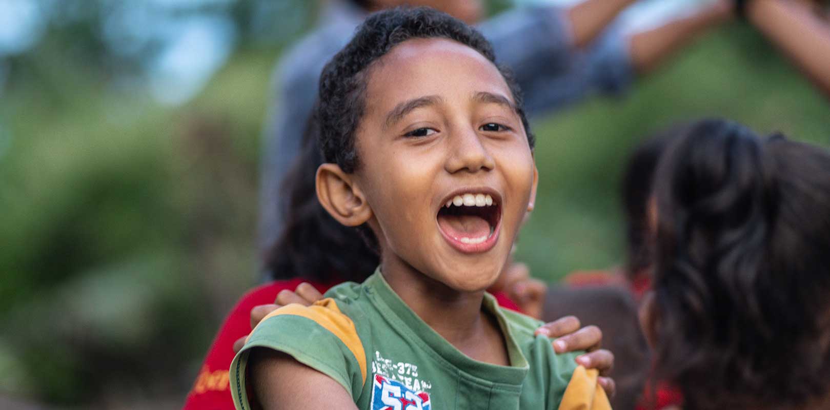 a student posing for a photo in english club