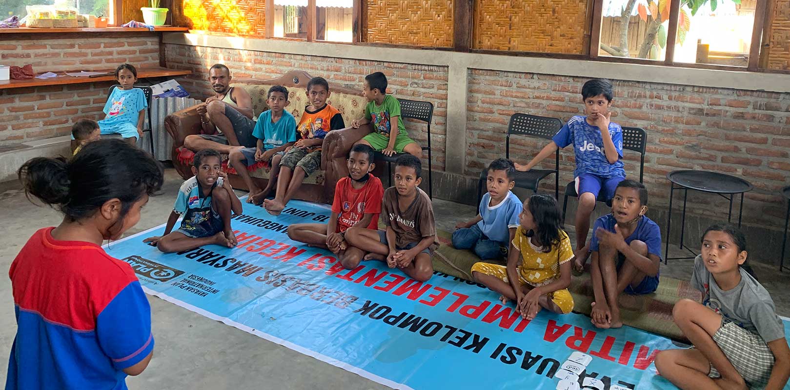 group acticity at Keka Neamu Kids Group